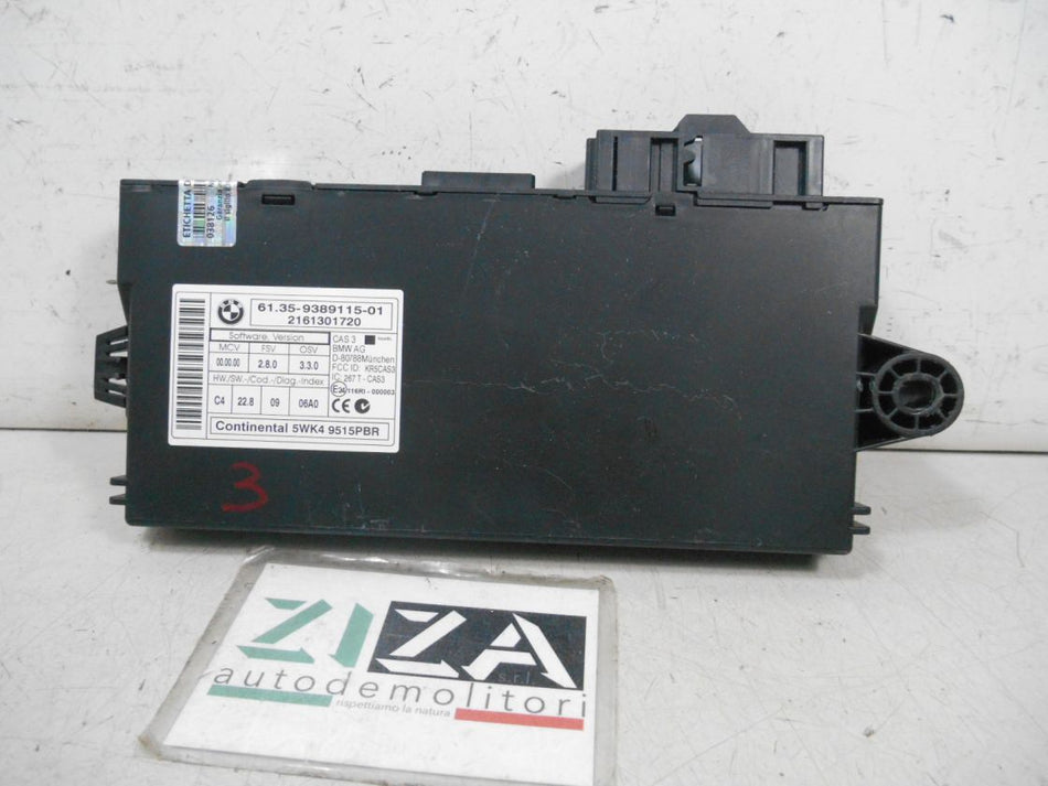 Body Computer CAS3 Mini Countryman R60 2014 61.35-9389115-01