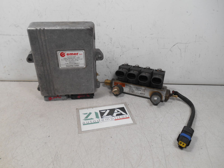 Centralina + Iniettori GPL Lancia Lybra 1.8 16V 96kw 839A4000 2000 K904005 B225030682