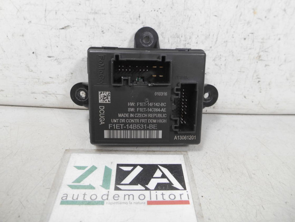 Centralina Porta Anteriore Sinistra Ford Focus III 2016 F1ET-14B531-BE