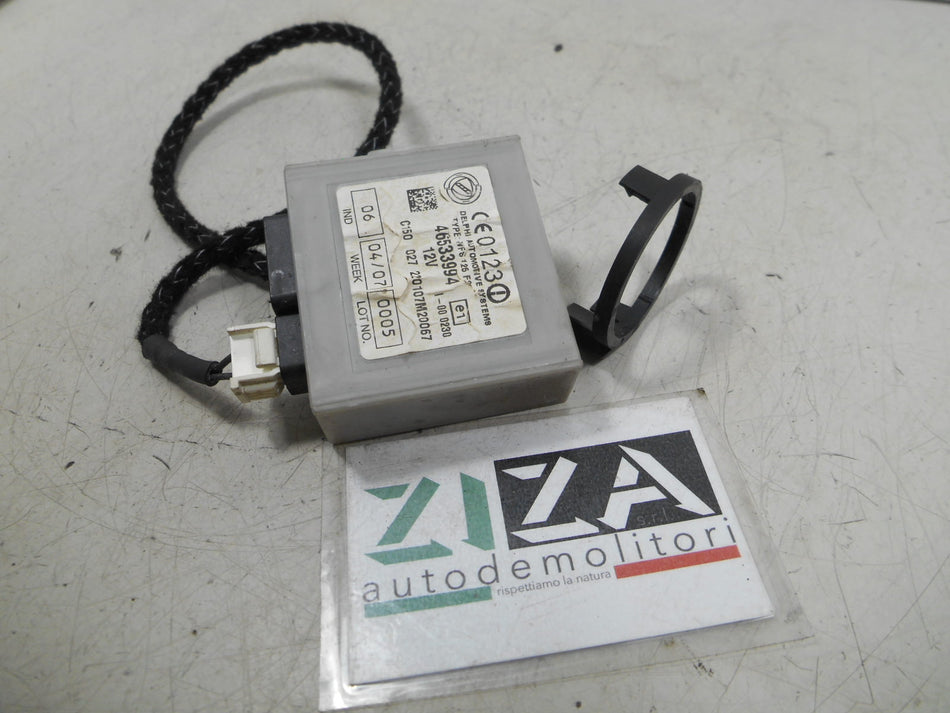 Centralina Immobilizer + Antenna Fiat Seicento 1.1 2007 46533994 46734574
