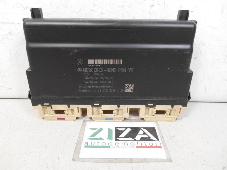 Centralina Regolazione Sedile Mercedes W117 CLA 2017 A2468200526