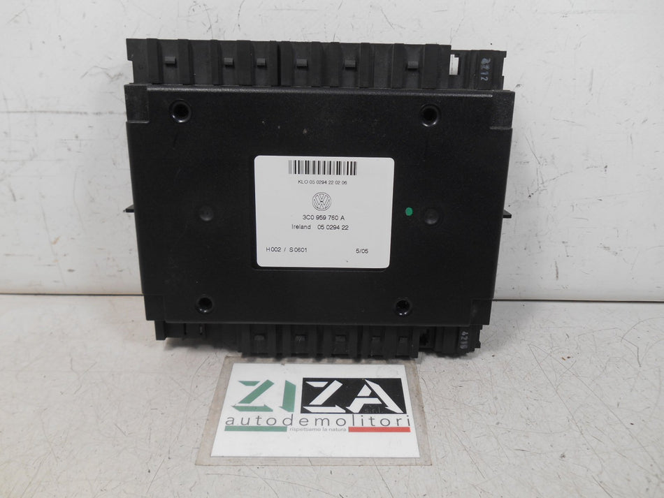 Centralina Sedile VW Passat 3C 2005 3C0959760A H002 S0601