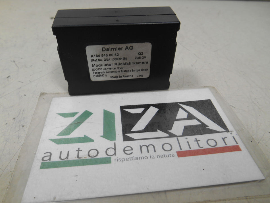 Centralina Telecamera Posteriore Mercedes W221 S320 2009 A1645430062