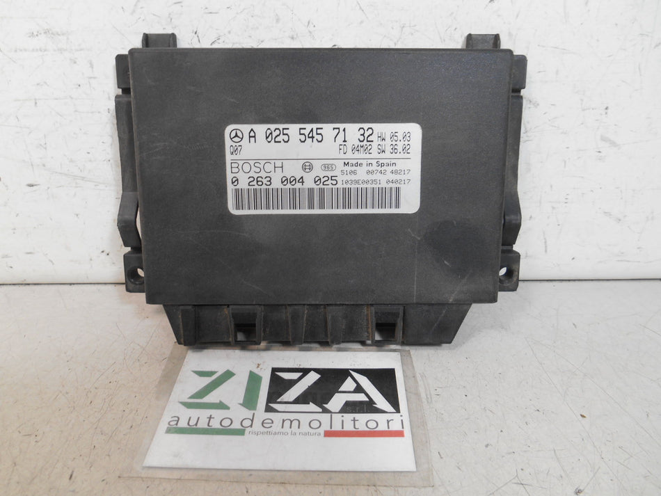 Centralina PDC Sensori di Parcheggio Mercedes W211 E220 2005 A0255457132 0263004025