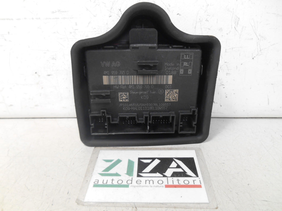 Centralina Porta Posteriore Audi A6 C8 2019 4M1959795D