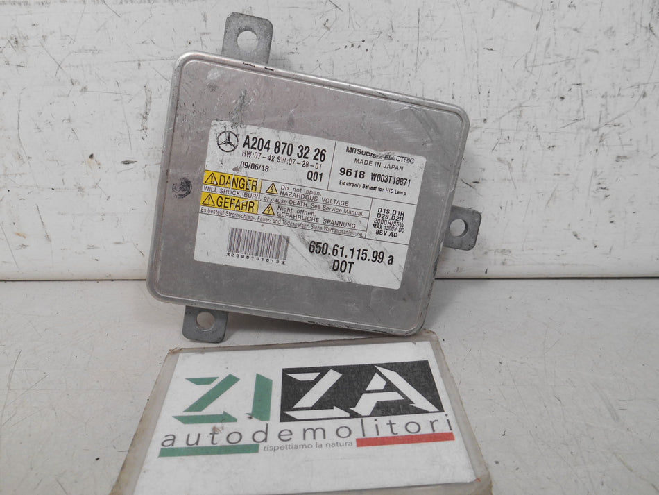 Centralina Faro Xeno Mercedes GLK X204 2009 A2048703226