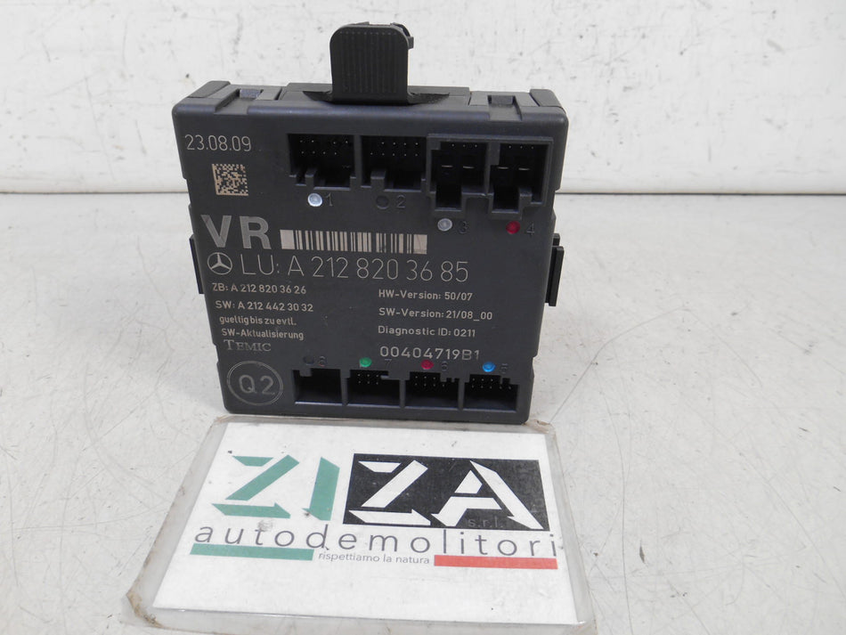 Centralina Porta Anteriore Destra Mercedes GLK X204 2009 A2128203685