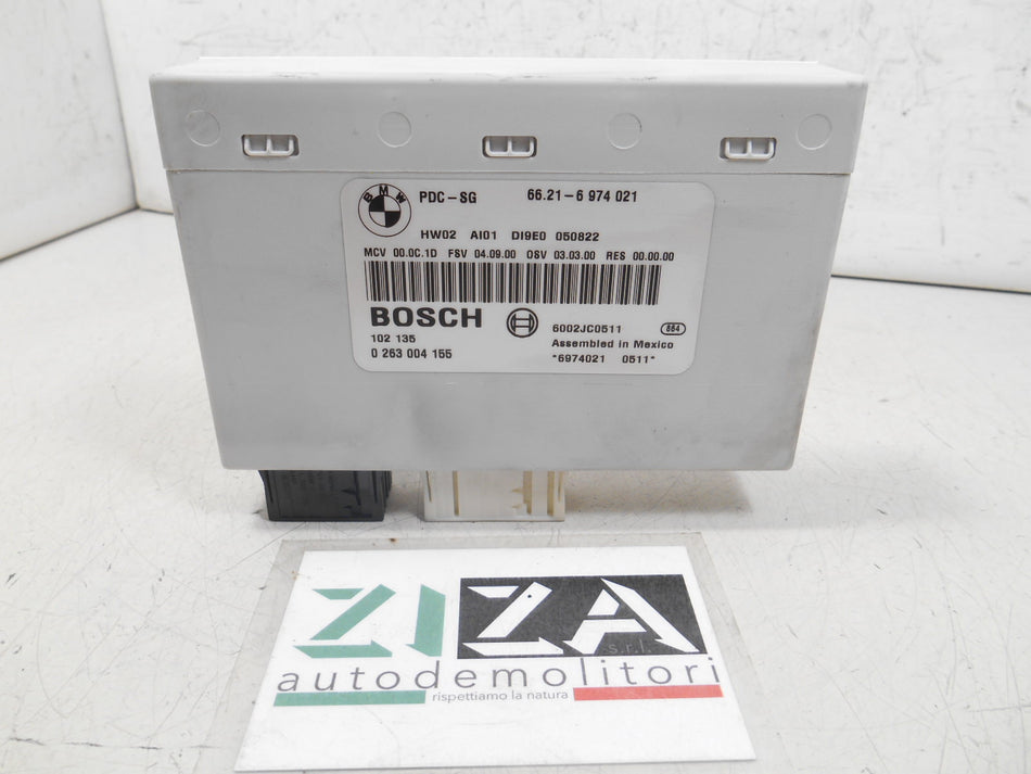 Centralina PDC-SG Sensori di Parcheggio BMW E91 2006 6974021 0263004155