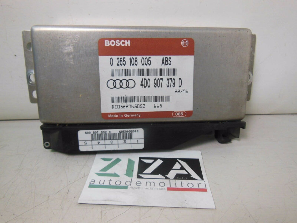Centralina ABS Audi A4 B5 1996 4D0907379D 0265108005