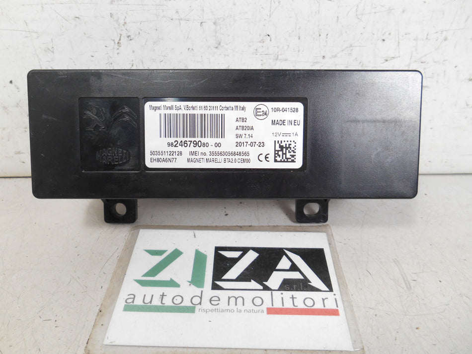 Centralina Bluetooth Peugeot 3008 II 2017 9824679080