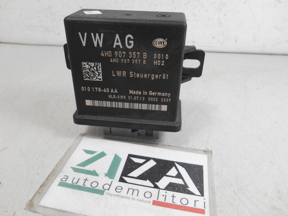 Centralina Fari Anteriori Audi A6 C7 2012 4H0907357A
