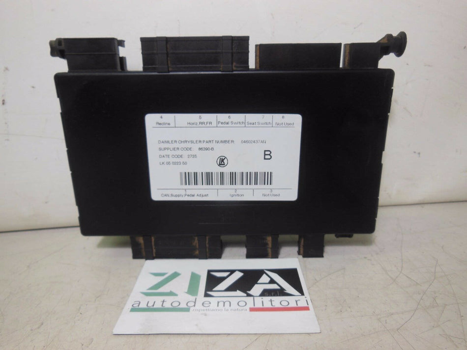 Centralina Controllo Sedile Jeep Grand Cherokee 2006 04602437AN