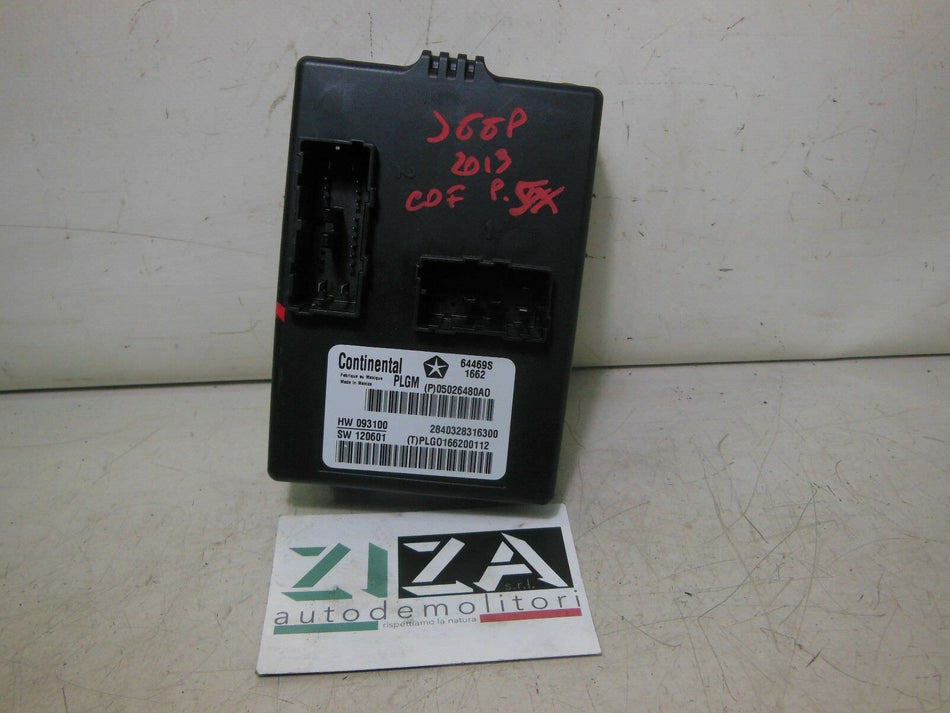 Centralina Portellone Posteriore Jeep Grand Cherokee IV 3.0 2013 05026480A0