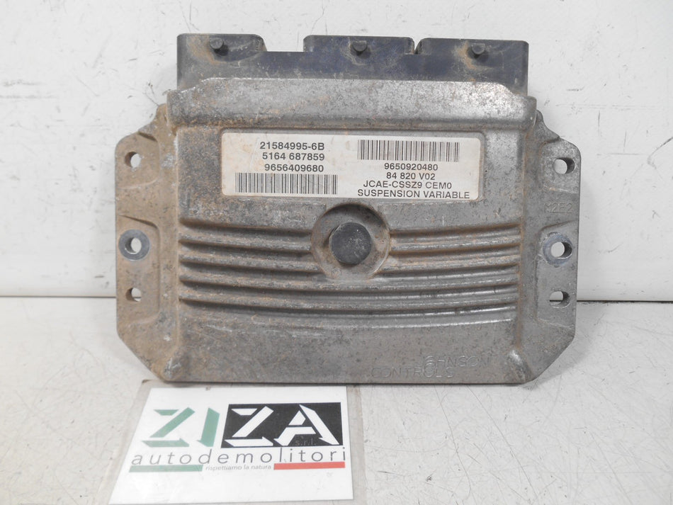 Centralina Sospensioni Peugeot 607 2.7 150kw 2006 9656409680 9650920480
