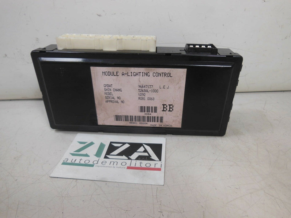 Centralina Luci Chevrolet Epica 2.0 143cv 2009 96647137