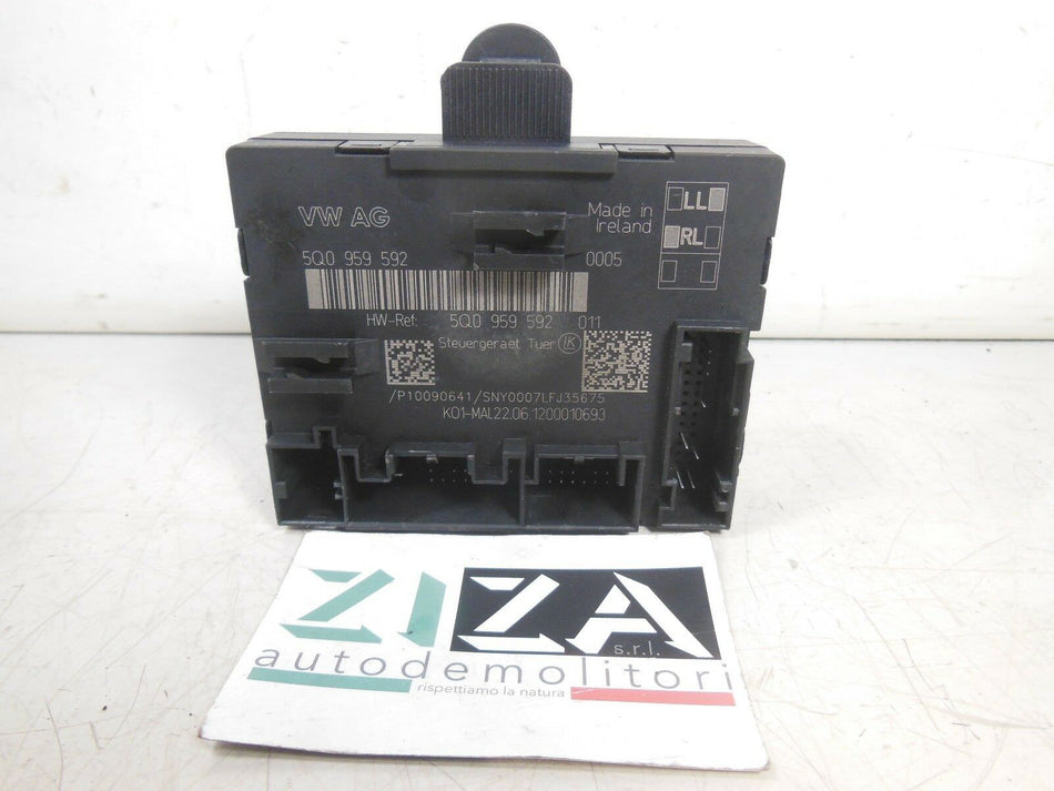 Centralina Porta Destra Audi A3 8V 2.0 TDI 150cv CRB 2013 5Q0959592