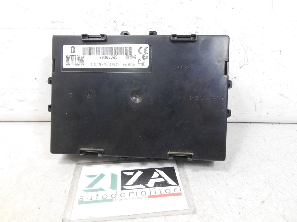 Body Computer Nissan Micra K12 1.5 60kw K9K 2005 284B2BC520 21677742-7H
