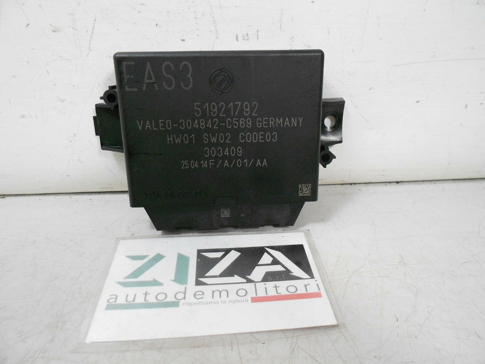 Centralina Parcheggio Fiat 500 Cabrio 1.2 51kw 69cv 169A4000 2014 51921792