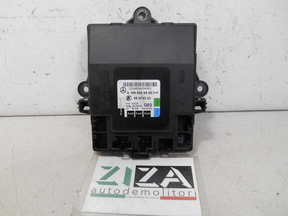 Centralina Porta Anteriore Sinistra Mercedes W169 2006 A1698206926