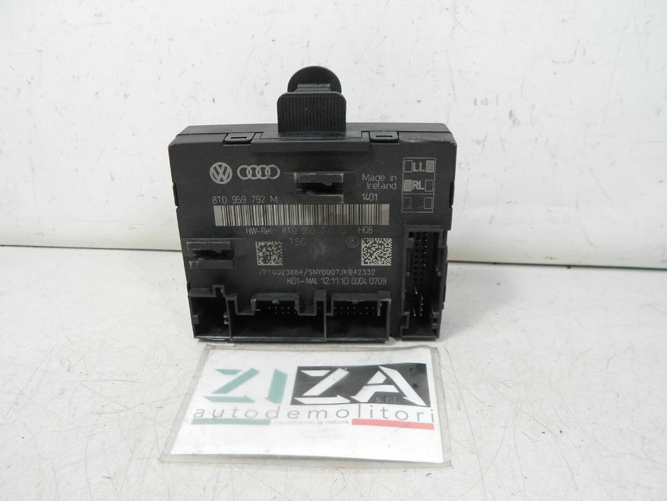 Centralina Porta Anteriore Destra Audi A4 B8 2.0 CAH 2012 8T0959792M 8T0959792D