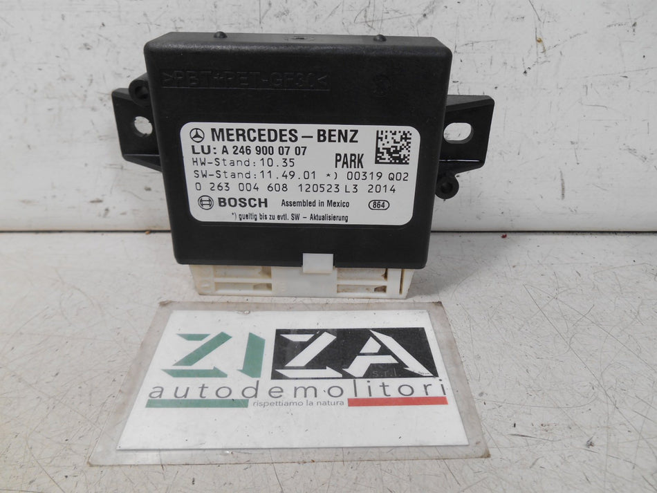 Centralina Sensori di Parcheggio Mercedes W246 B180 2012 A2469000707