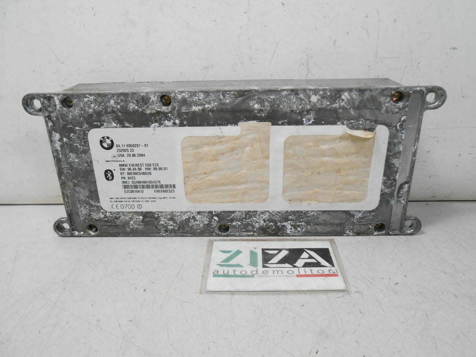 Centralina Bluetooth BMW E60 530D 3.0 160kw 306D2 2004 84.11-6950207-01