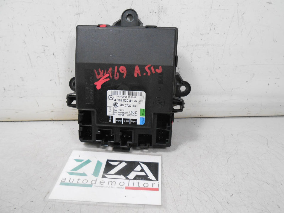 Centralina Porta Anteriore Sinistra Mercedes W169 A180 2008 A1698208126