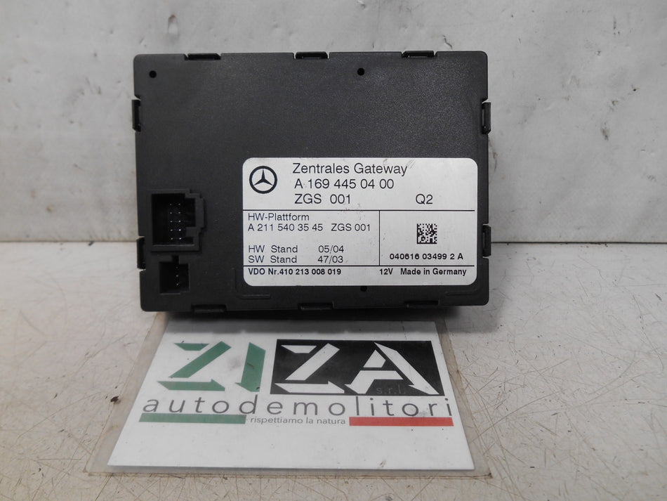 Centralina Gateway Mercedes W169 A1694450400