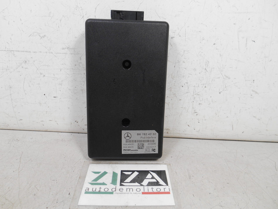 Centralina Interfaccia iPod Mercedes W245 B200 2006 B67824232