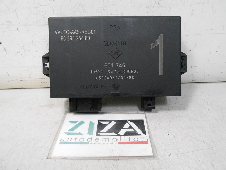Centralina Sensori di Parcheggio Lancia Phedra 2003 9629825480