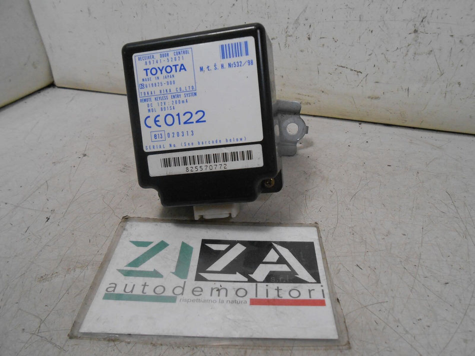 Centralina Ricevitore Toyota Yaris XP10 1.4 55kw 1NDTV 2003 89741-52021