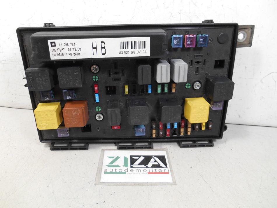Body Computer Opel Zafira B 1.9 CDTI 150cv Z19DTH 2007 13206754