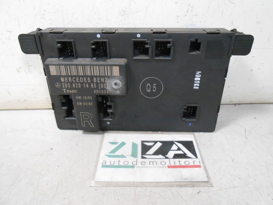 Centralina Porta Destra Mercedes W203 C270 2.7 170cv 2004 2038201485