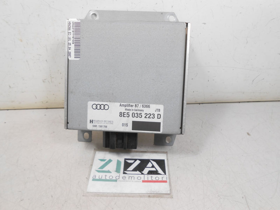 Centralina Amplificatore Audi A4 B7 2007 8E5035223D