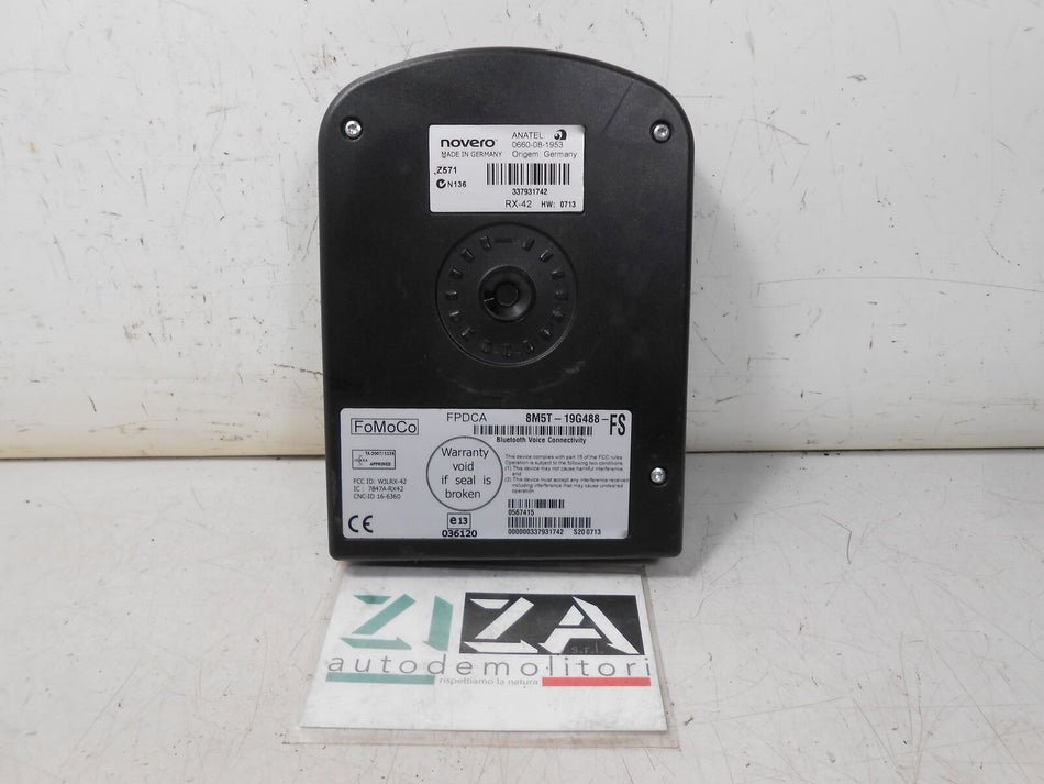 Centralina Bluetooth Ford Transit 2.2 85kw SRFA 2011 8M5T-19G488-FS