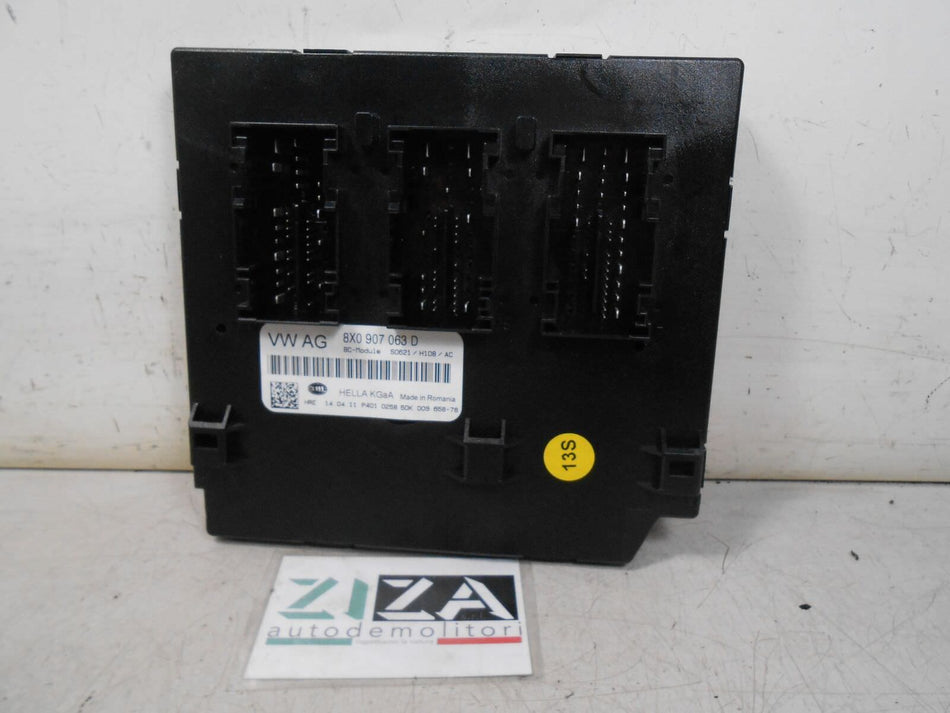 Centralina BCM Audi A1 1.6 TDI 77kw 105cv CAY 2012 8X0907063D