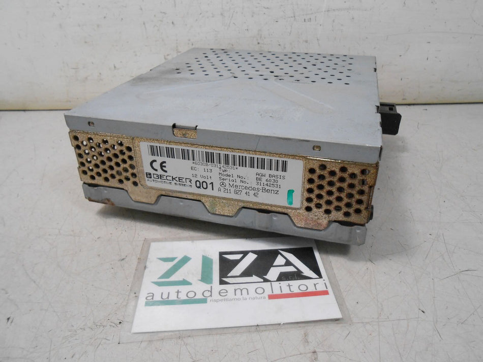 Centralina Amplificatore Mercedes W211 E220 2003 A2118274142