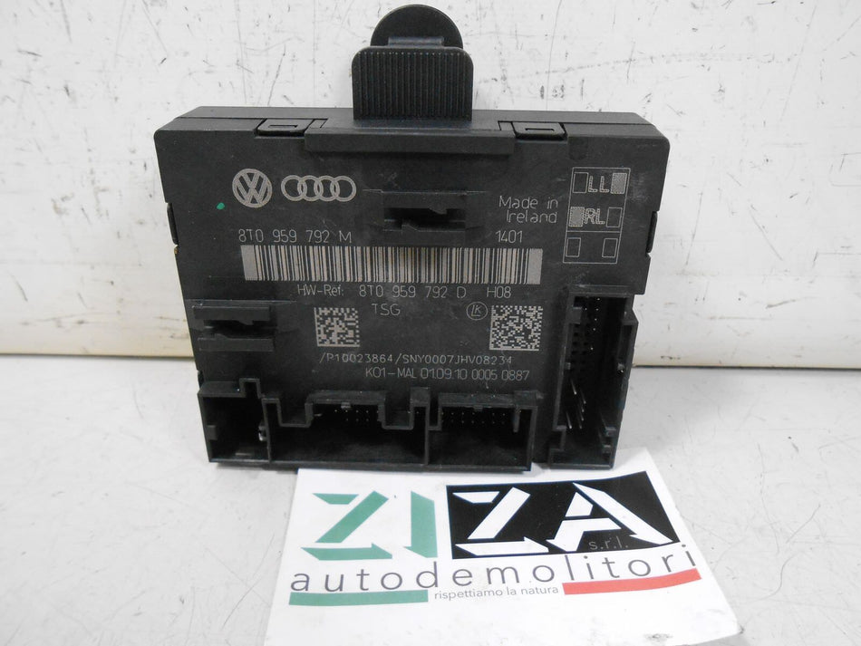 Centralina Porta Anteriore Destra Audi A5 2010 8T0959792M