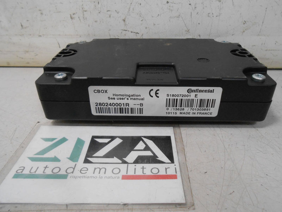 Centralina CBOX Interfaccia Multimediale Renault Scenic III 2010 280240001R-B