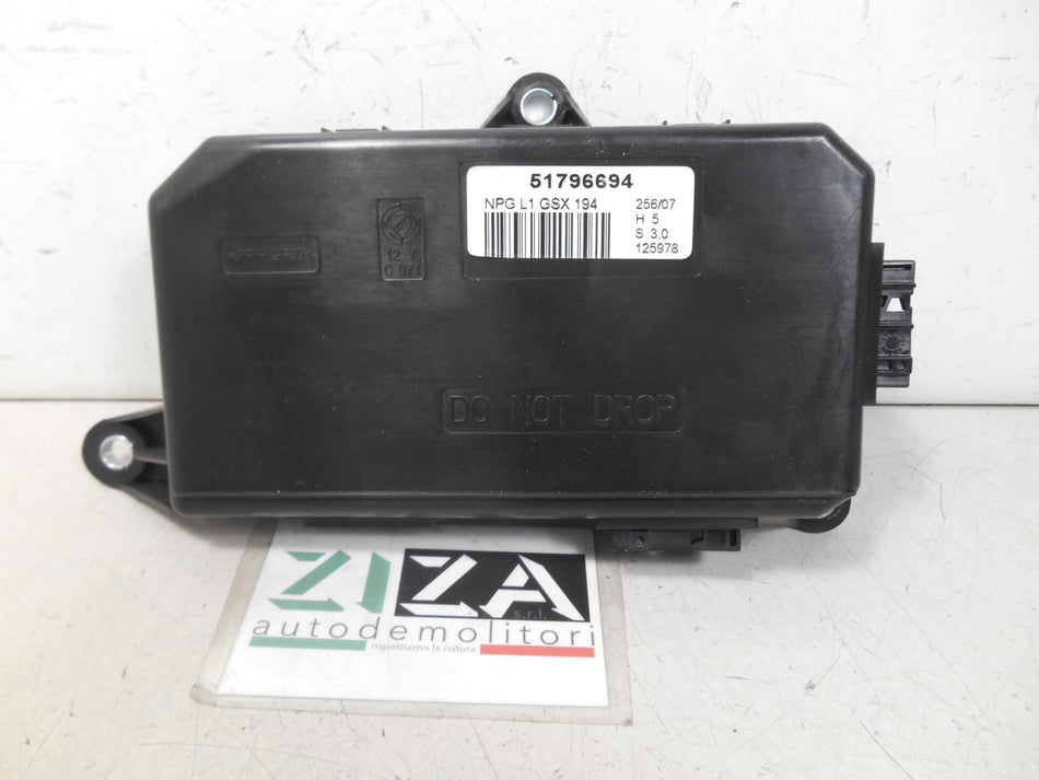 Centralina Porta Anteriore Sinistra Fiat Croma 2007 51796694 H5 S3,0