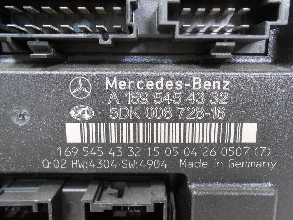 Body Computer Mercedes W245 B180 2.0 CDI 80kw 640940 2005 A1695454332