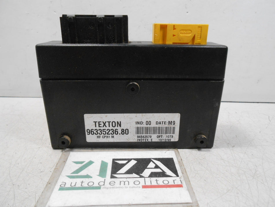 Centralina Comfort Citroen Xsara 1.9 D 51kw 69cv WJZ 2000 9633523680
