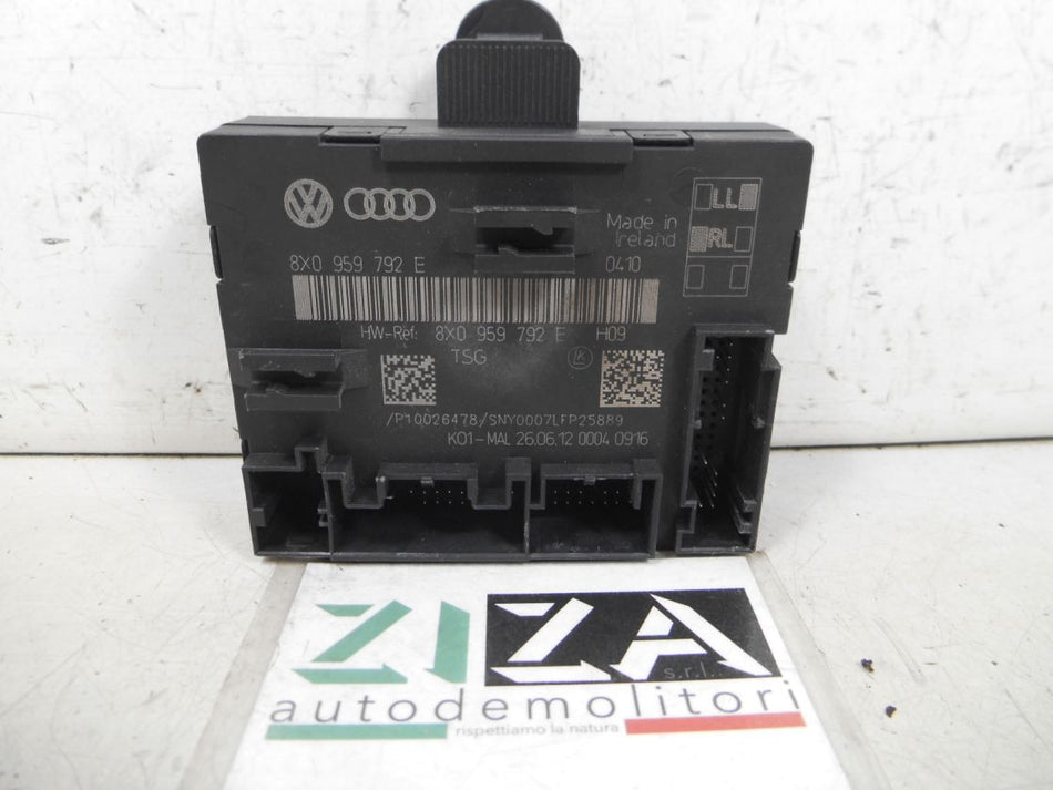 Centralina Porta Anteriore Destra Audi Q3 8U 2012 8X0959792E
