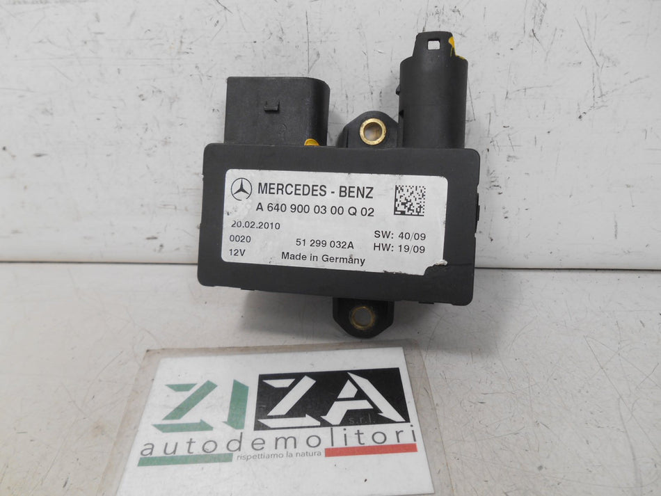 Centralina Candelette Mercedes W169 A180 2010 A6409000300