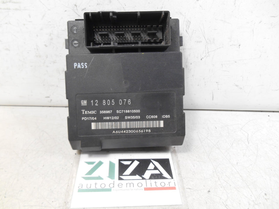 Body Computer Saab 9-3 II 2.2 92kw 2004 12805076