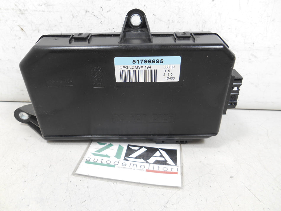 Centralina Porta Anteriore Sinistra Fiat Croma 2007 51796695 H5 S3,0