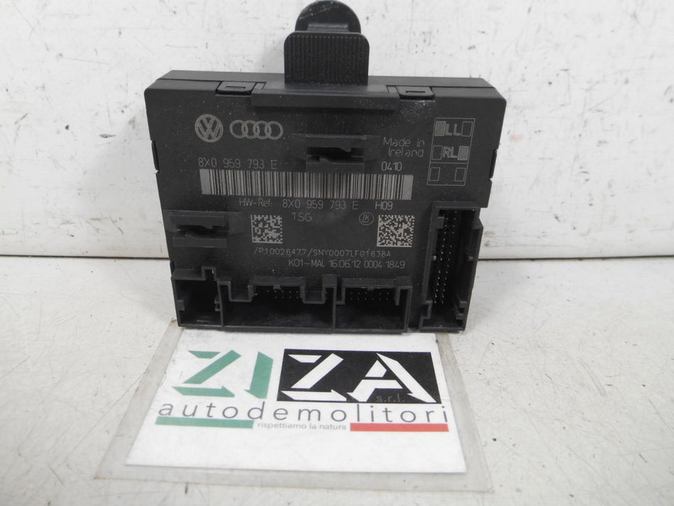 Centralina Porta Anteriore Sinistra Audi Q3 8U 2012 8X0959793E