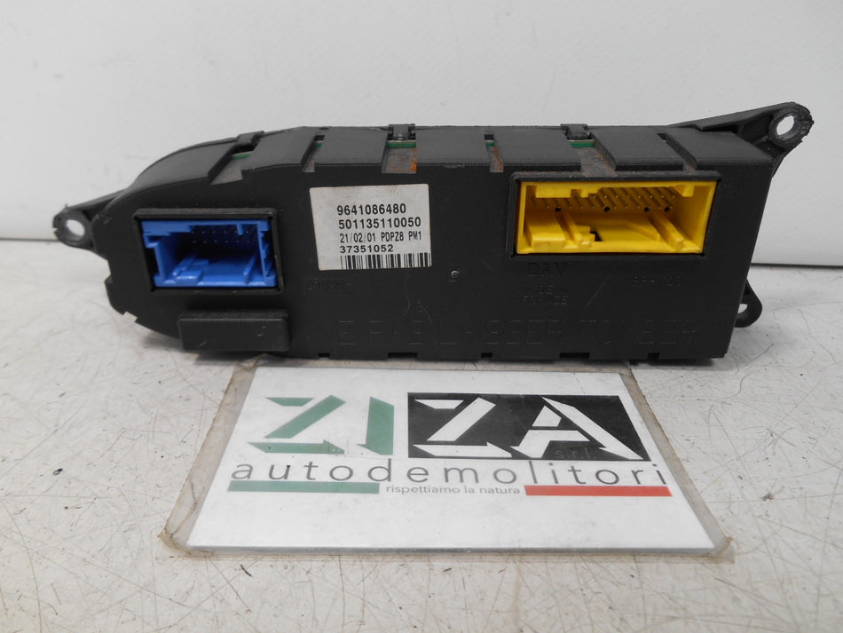 Centralina Porta Destra Peugeot 607 2.2 4HX 2001 9641086480