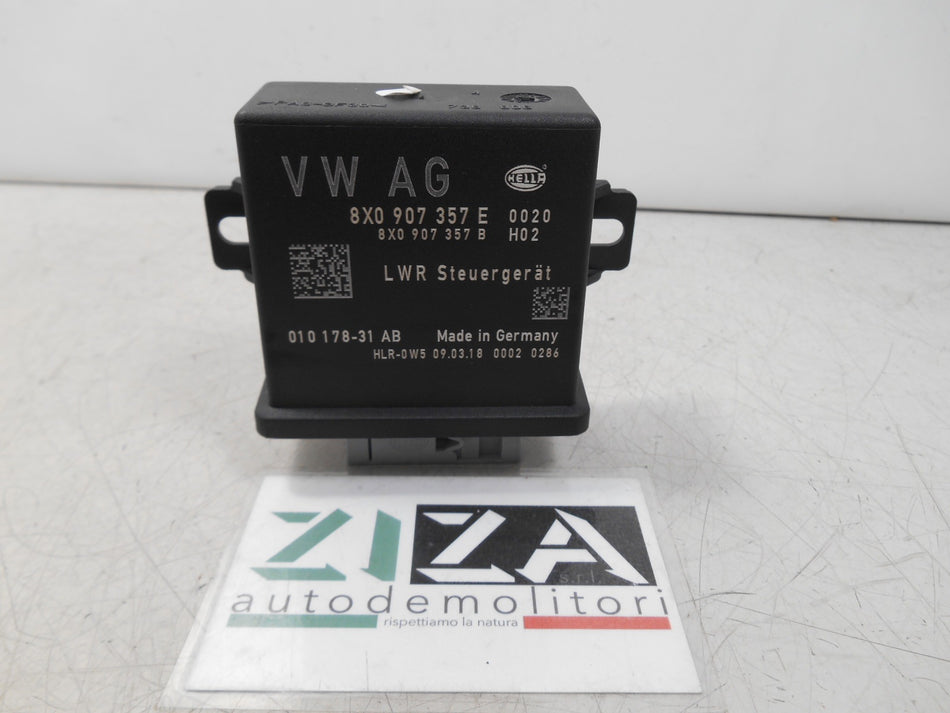 Centralina LWR Fari Anteriori Audi Q3 8U 2017 8X0907357E