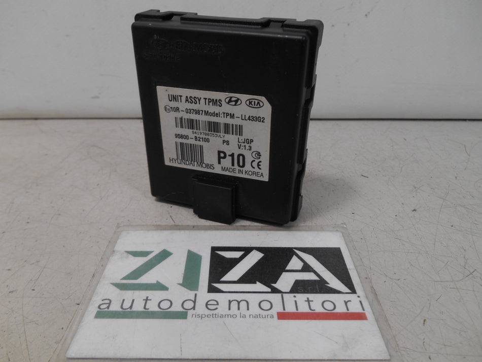 Centralina Pressione Pneumatici TPMS Kia Soul II PS 2015 95800-B2100